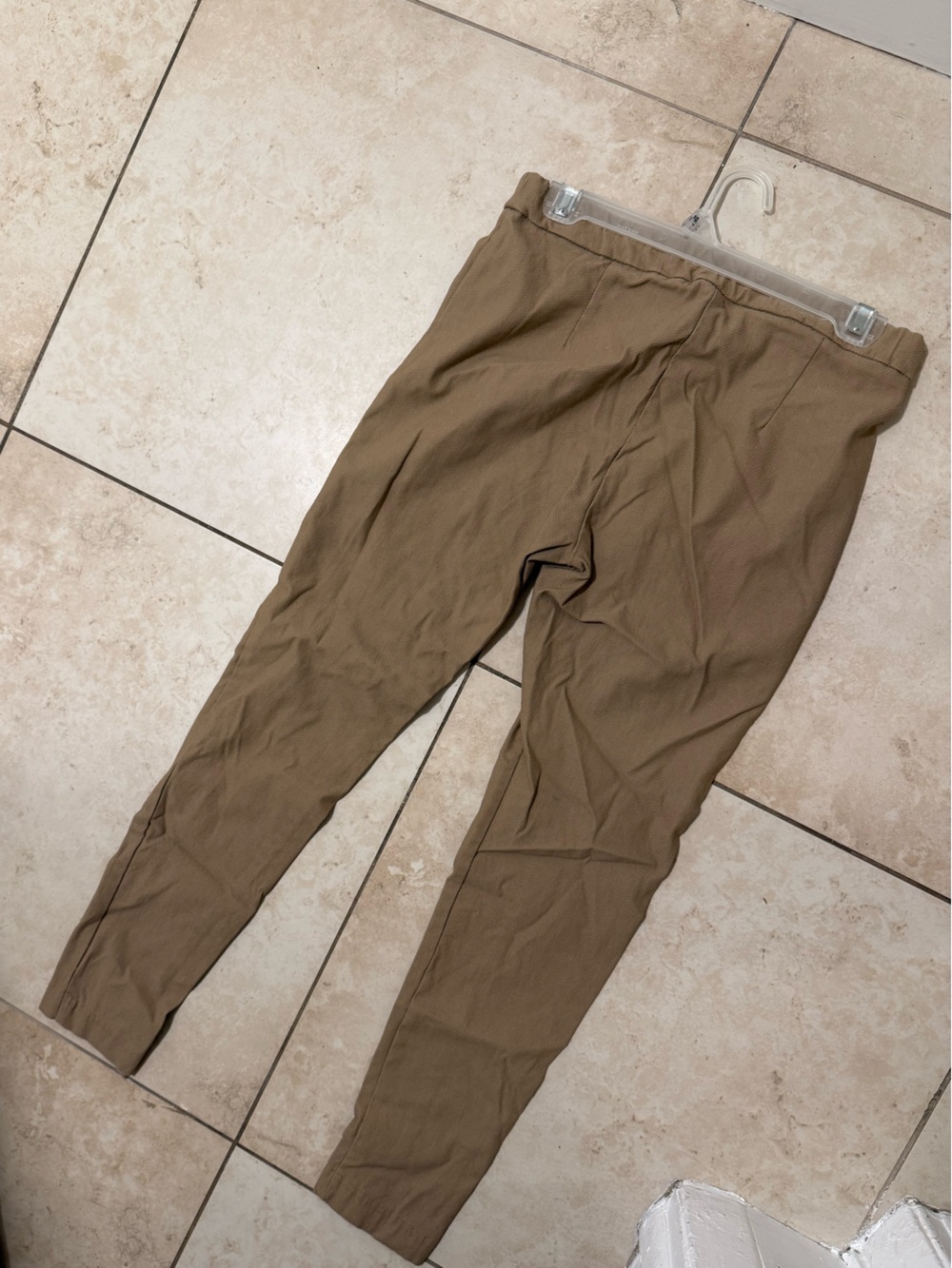 Beige Khaki Stretch leggings Pants